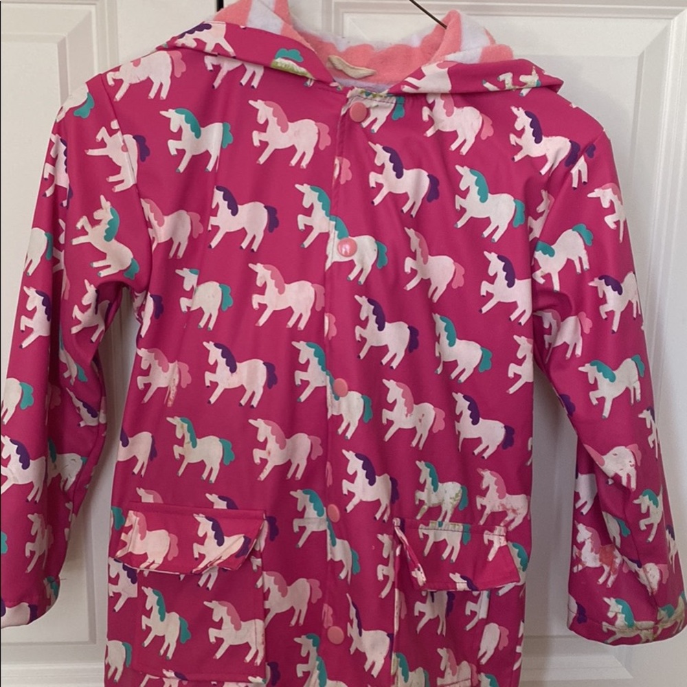 Hatley rain jacket size 7